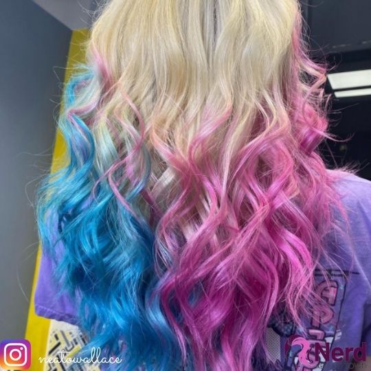 40+ Blue and Pink Hair Ideas for 2023 - Nerd About Town