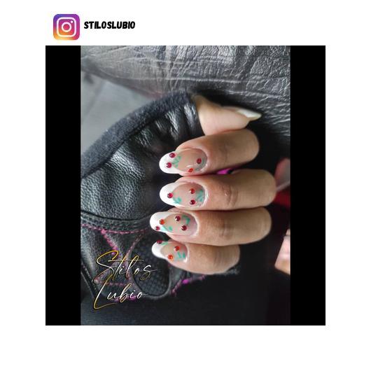cherry nail designs