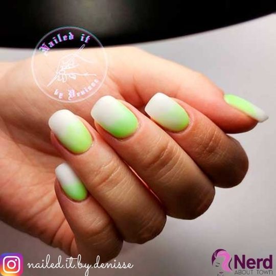 45+ Lime Green Ombre Nails Ideas and Designs for 2023 [Unique!] - Nerd  About Town