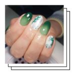 20+ Olive Green Ombre Nail Designs for 2021