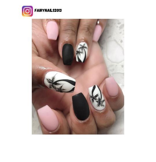 palm tree nail designs