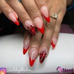 100+ of the Best Short Red Nails Inspiration and Ideas for 2024