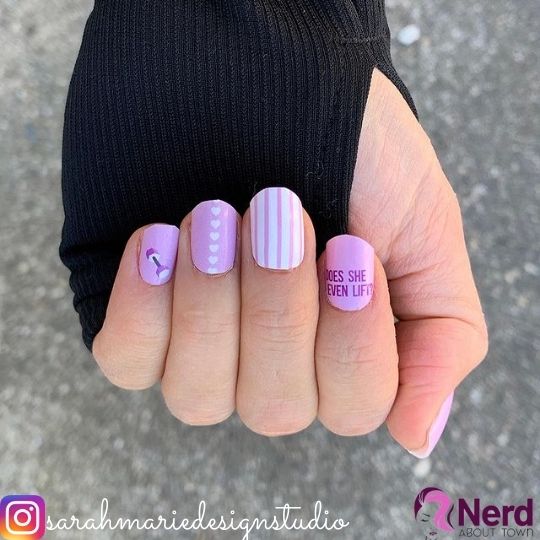sporty nails