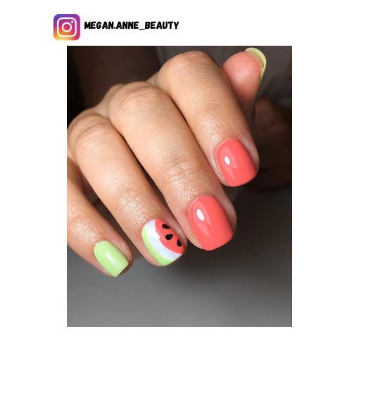 50+ Watermelon Nail Design Ideas for 2023 - Nerd About Town