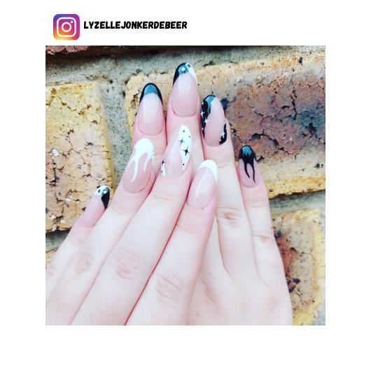 yin yang nail designs