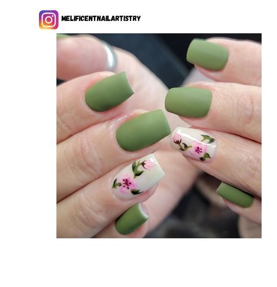 cherry blossom nail design ideas