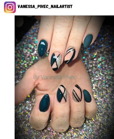 Geometric nail design