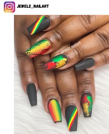 Jamaican nail designs