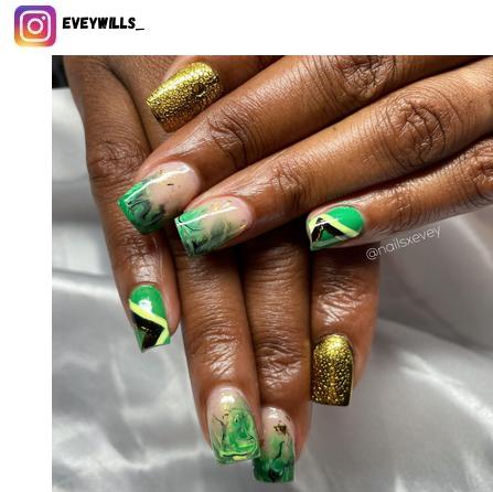 Jamaican nails