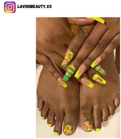 Jamaican nail design ideas