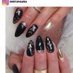 51+ Black and Gold Nail Ideas for 2023