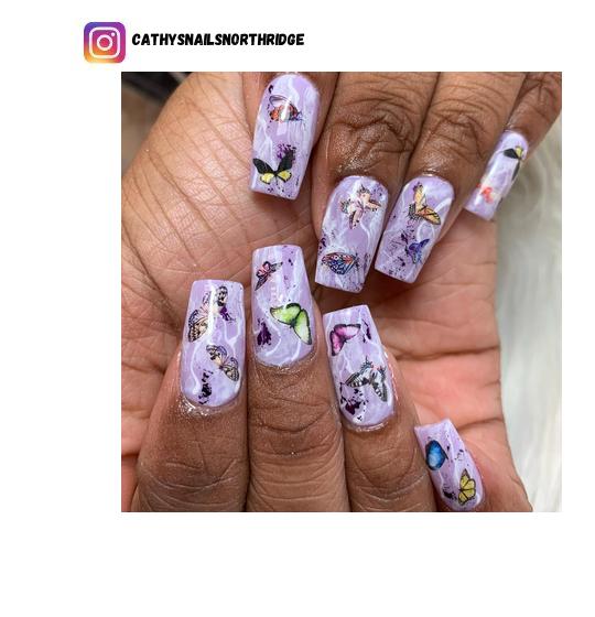 butterfly nail design ideas