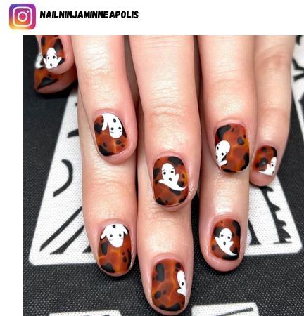 ghost nail designs