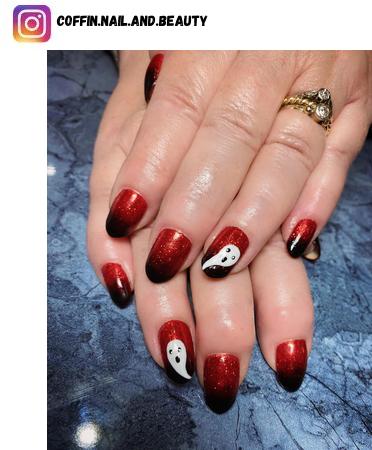 ghost nail designs
