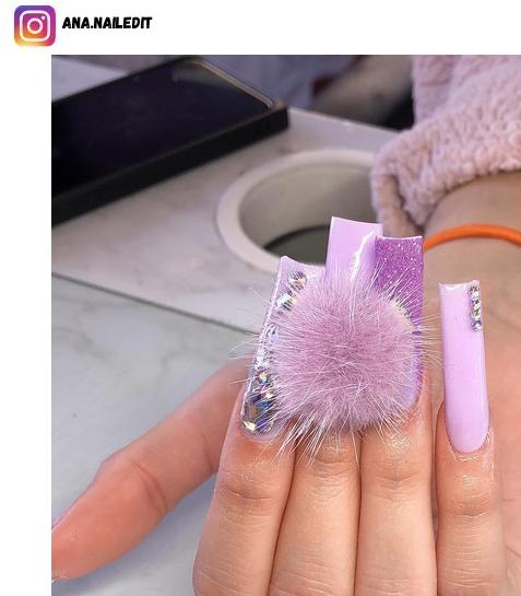 lavender nail designs