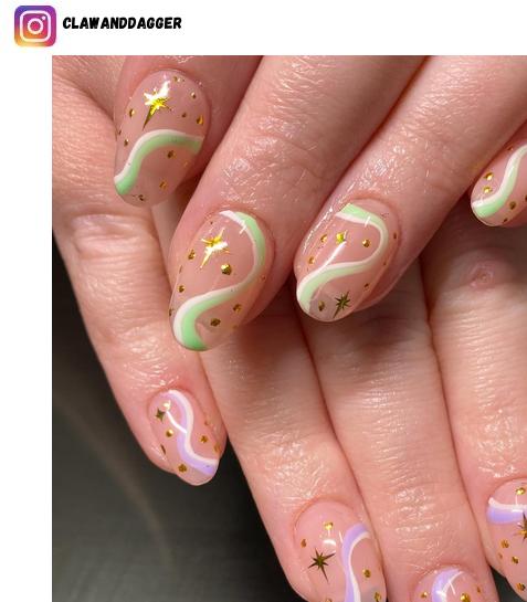 lavender nail design ideas