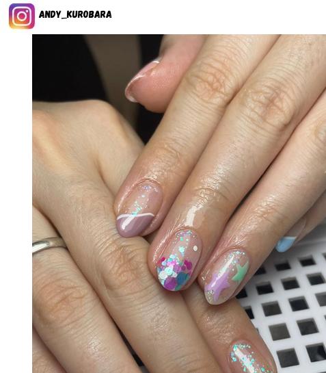 mermaid nail designs