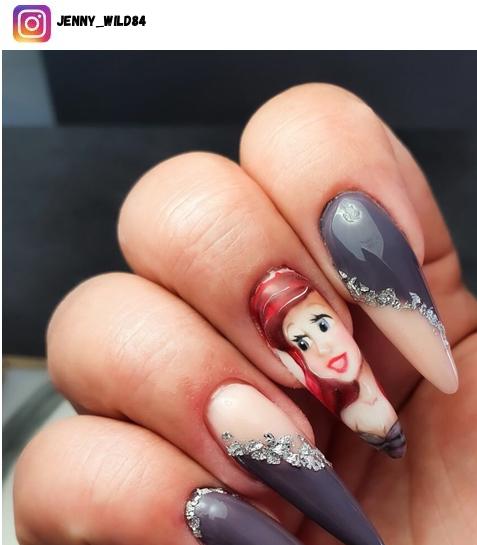 mermaid nail art