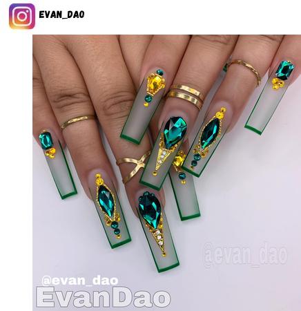 prom nail designs