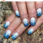 50+ White and Blue Nail Designs for 2023