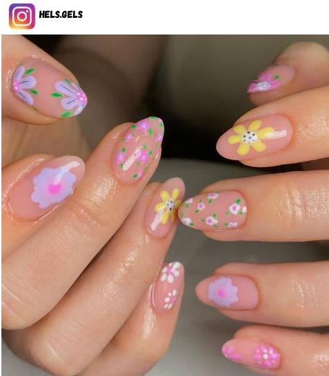 April nail polish design