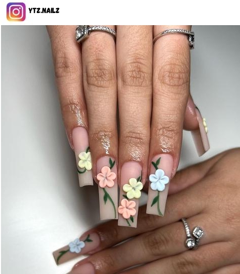 April nail polish design
