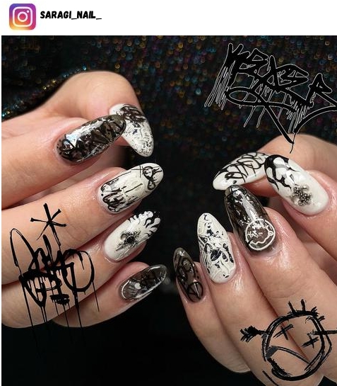 Graffiti nails
