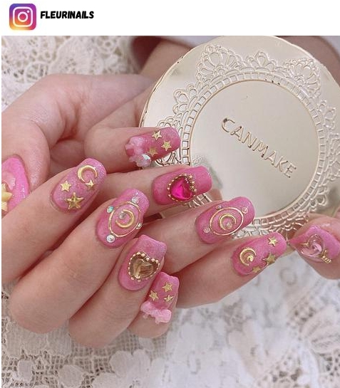 Japanese nail polish design