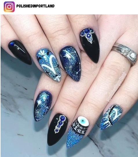 astrology nail design
