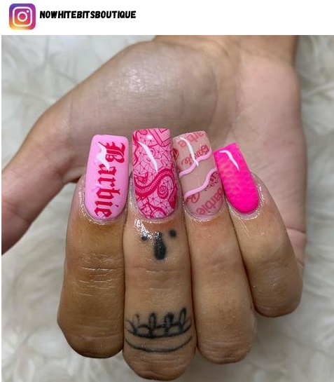 barbie nails