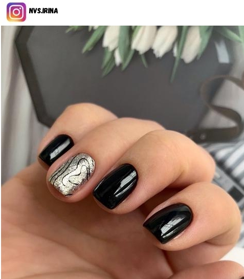 black square nail design ideas