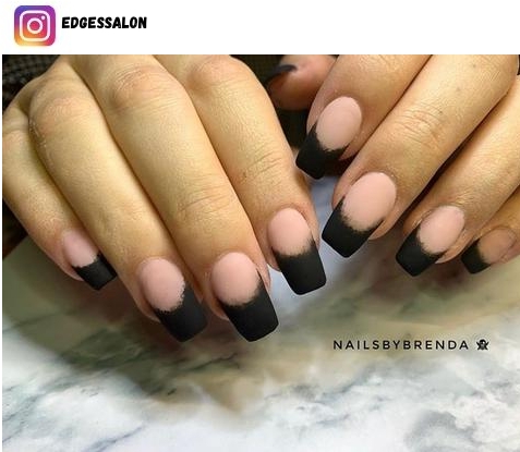 black square nail designs