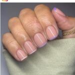 classy short nails