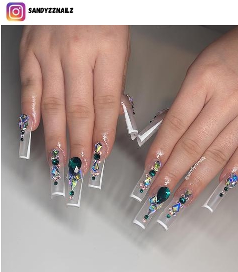 clear nail designs