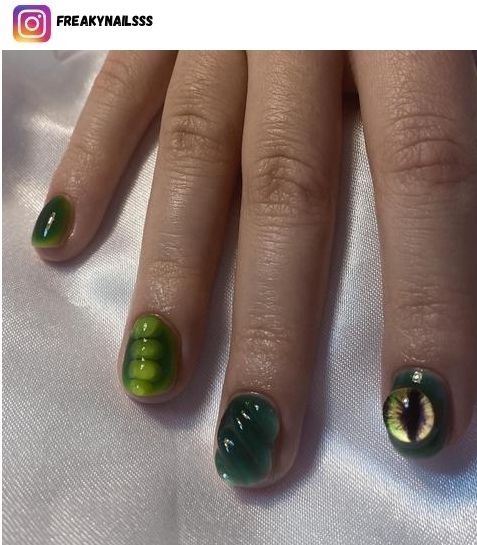 crazy nail design