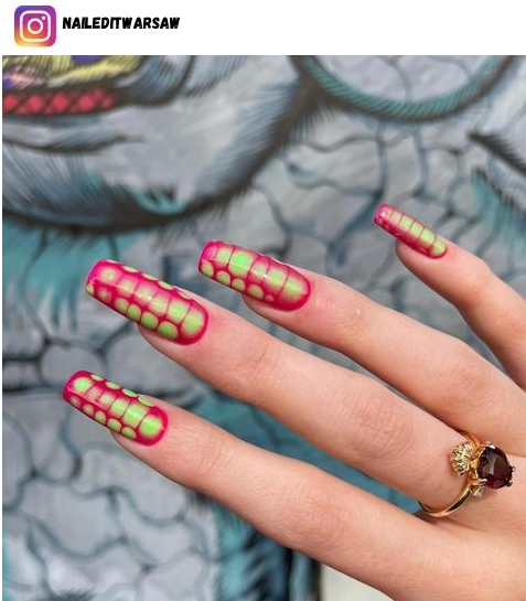 crazy nail design