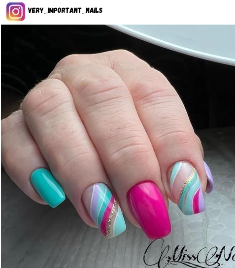 easy nail polish design