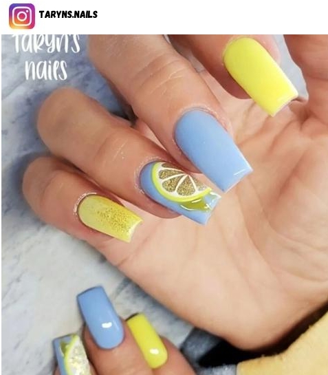 lemon nails