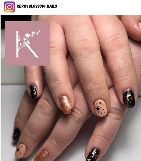 mooon nail design