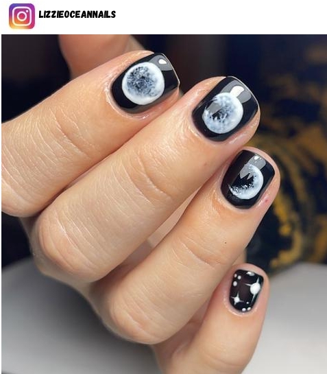 mooon nail designs