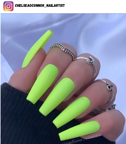 🍋💚 Lemon Lime | 3 Color Neon Ombré Beige, Yellow, Green Acrylic Nails  Tutorial 🍋💚 - YouTube