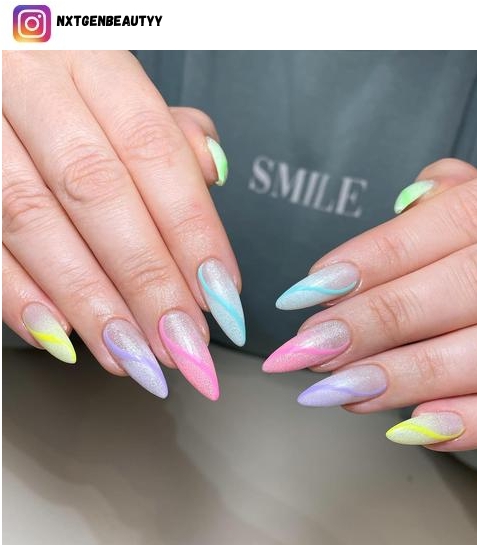 pastel nail design ideas