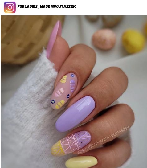 pastel nail art
