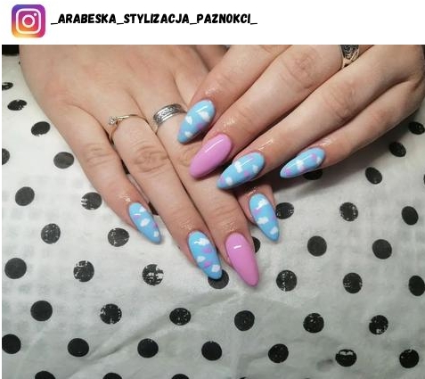 pastel nail polish design