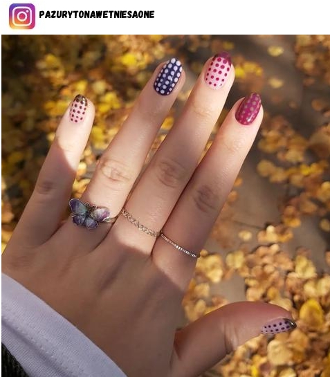  polka dot nail designs