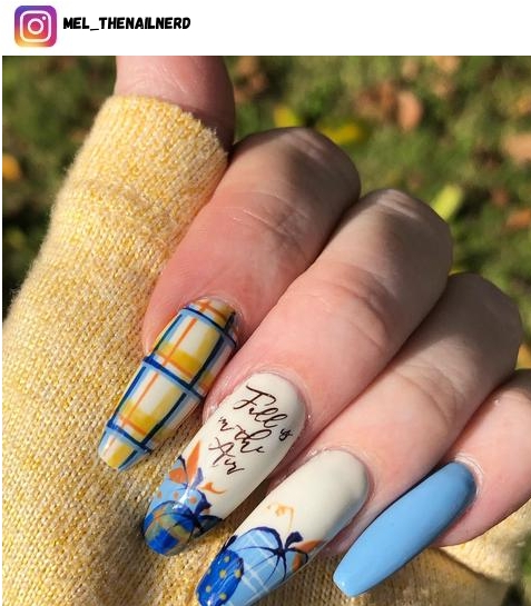 pumpkin nail designs