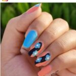 56 Stunning but Simple Flower Nail Designs for 2023