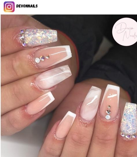 Classic square French Tip Nails | Gallery posted by Deja Dominique | Lemon8