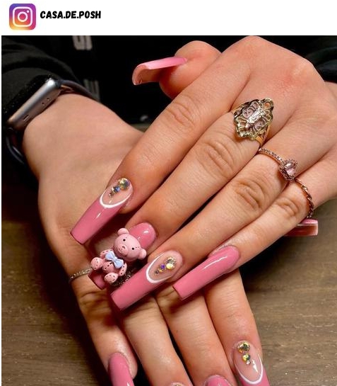 teddy bear nails