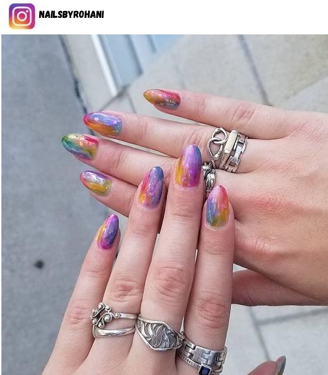 unicorn nail design